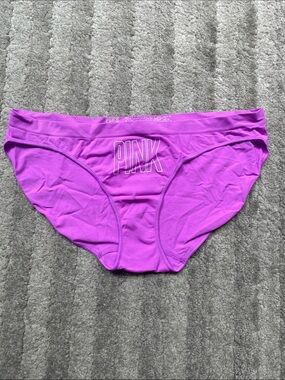 PINK Victoria's Secret Bright Violet Low Rise Bikini Brief